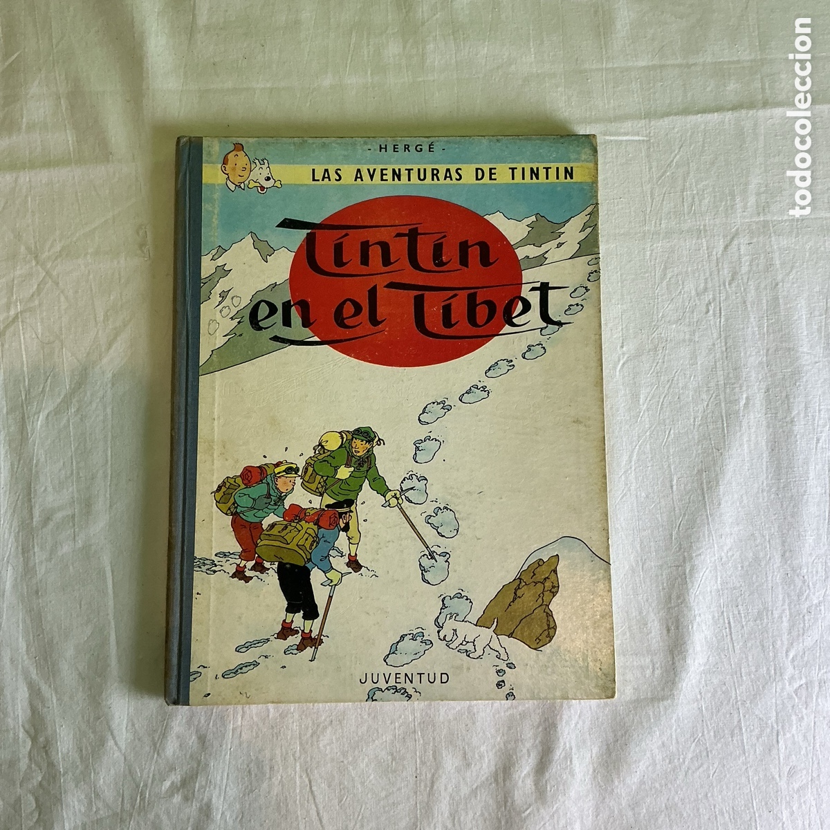 C&oacute;mics: Ejemplar Las aventuras de Tint&iacute;n Tint&iacute;n en el T&iacute;bet edici&oacute;n 1965 Herg&eacute; Juventud