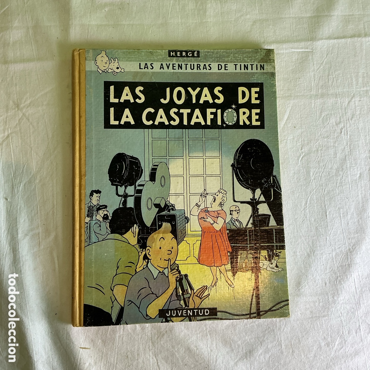 C&oacute;mics: Ejemplar Las Joyas de la Castafiore segunda edici&oacute;n 1965 Herg&eacute; Juventud