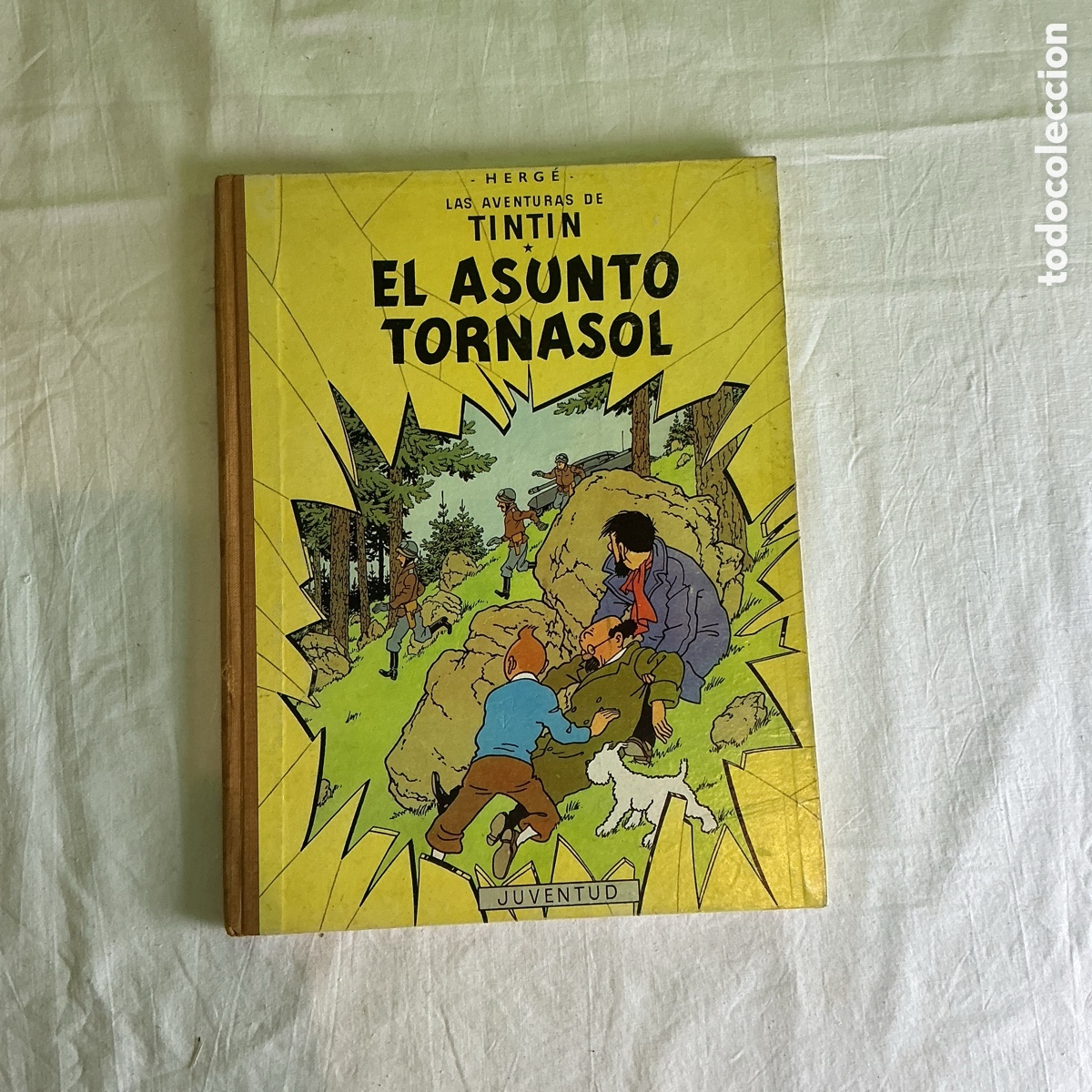 C&oacute;mics: Ejemplar Las aventuras de Tint&iacute;n El Asunto Tornasol segunda edici&oacute;n 1965 Herg&eacute; Juventud