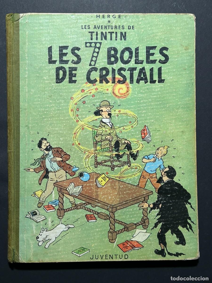 Comics : Tint&iacute;n LES 7 BOLES DE CRISTALL 1a Edici&oacute;n 1967