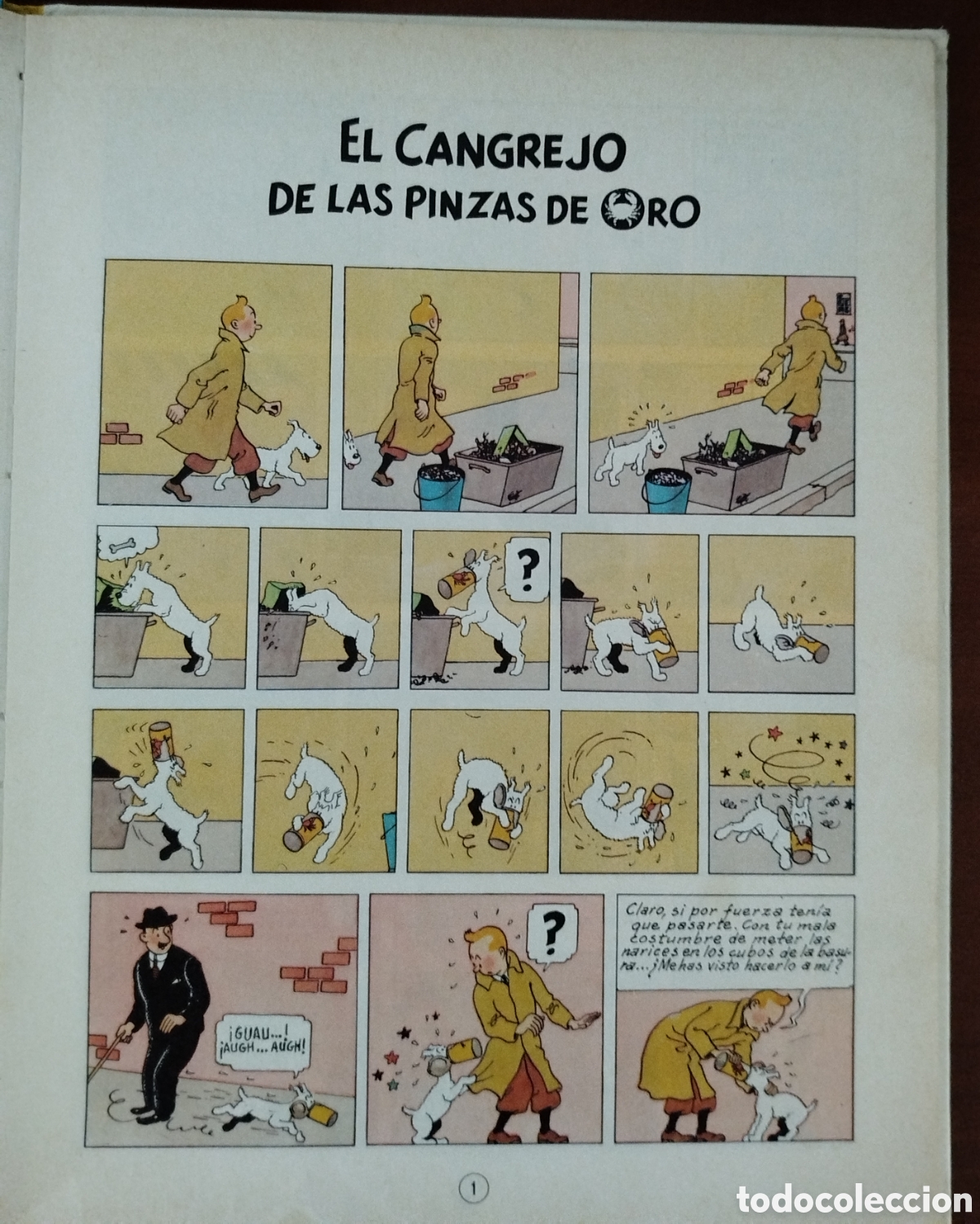 C&oacute;mics: El cangrejo de las pinzas de Oro - Foto 5