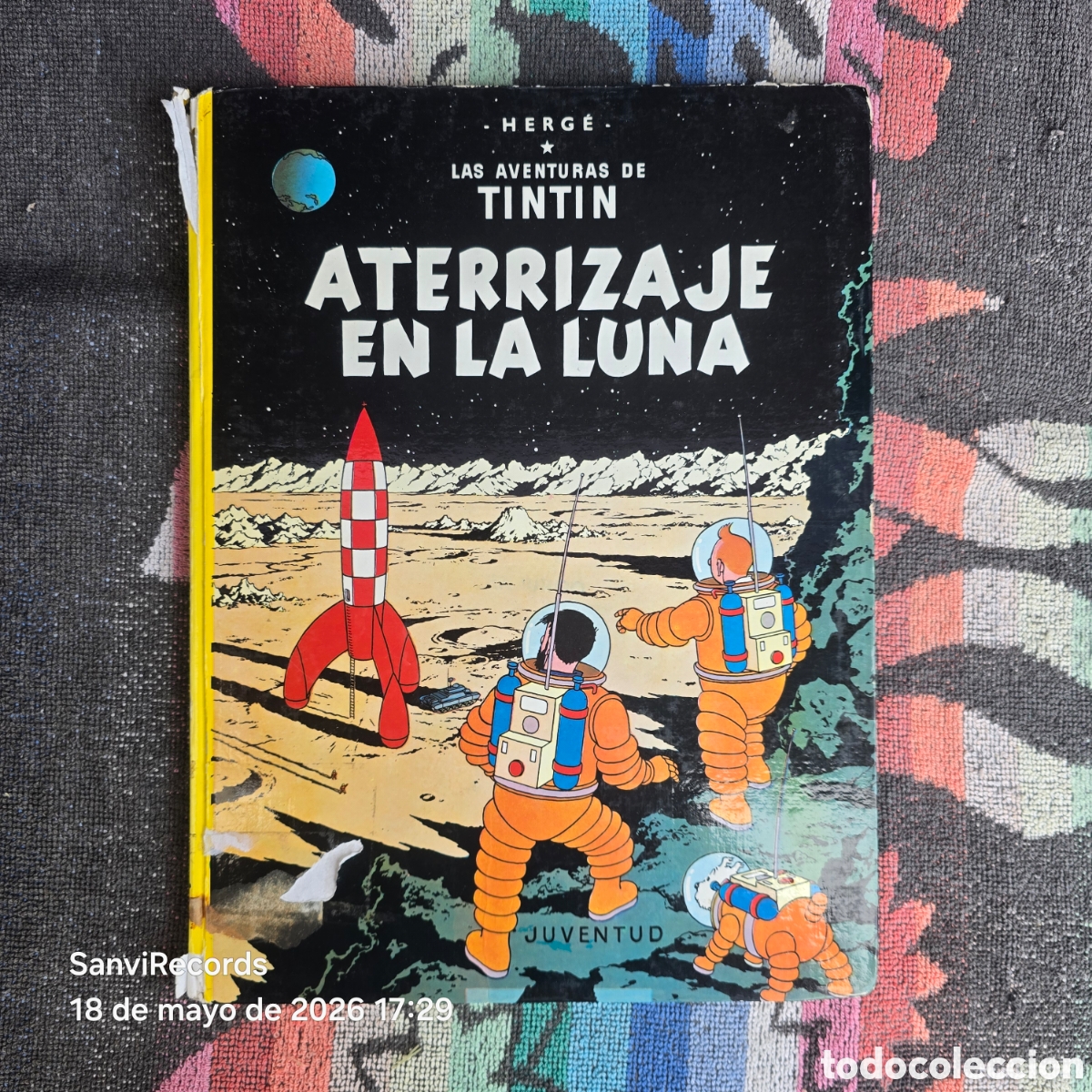 C&oacute;mics: LAS AVENTURAS DE TINTIN: ATERRIZAJE EN LA LUNA (HERG&Eacute;) (JUVENTUD)