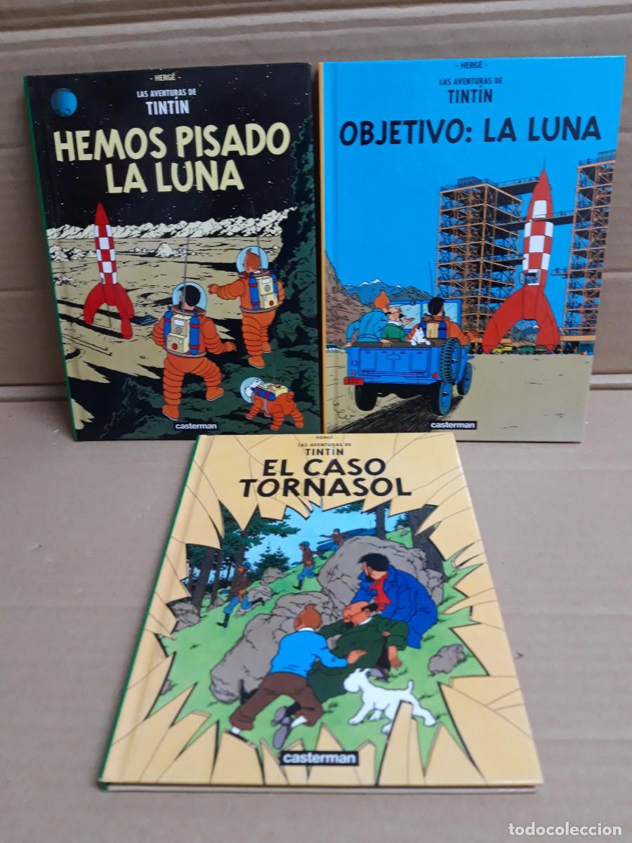 C&oacute;mics: TINT&Iacute;N. LOTE DE 3 N&Uacute;MEROS. EDICI&Oacute;N PEQUE&Ntilde;A. CASTERMAN