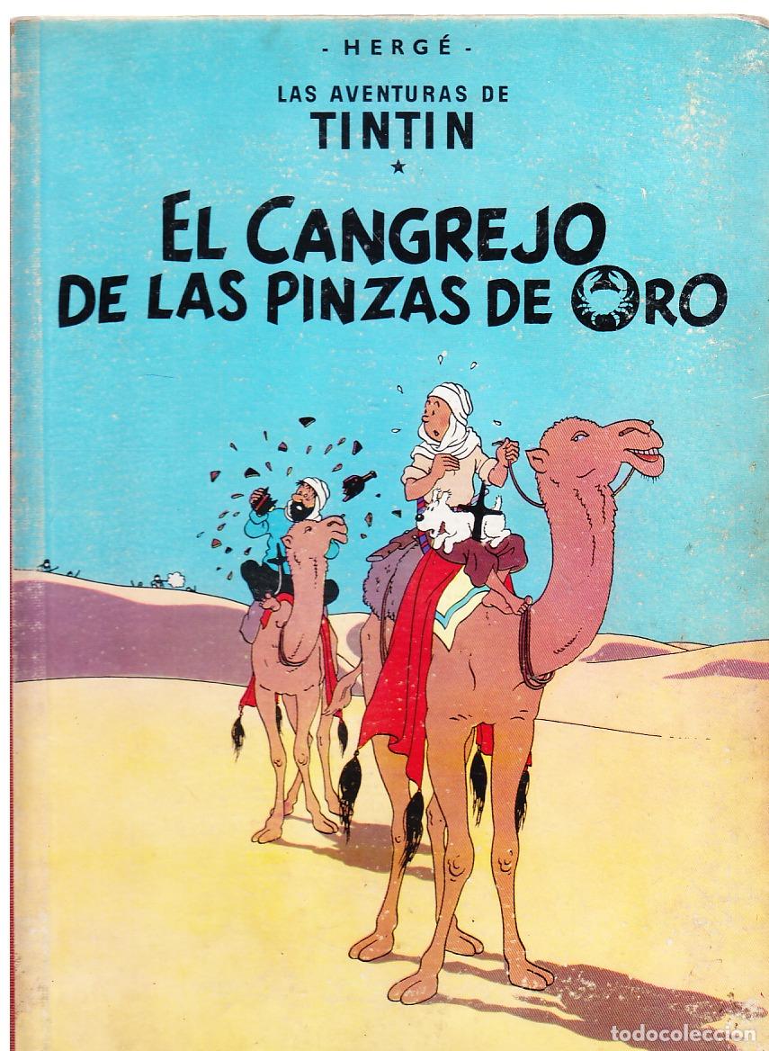 C&oacute;mics: TINTIN EL CANGREJO DE LAS PINZAS DE ORO 1A PRIMERA EDICI&Oacute;N , EDITORIAL JUVENTUD, 1963