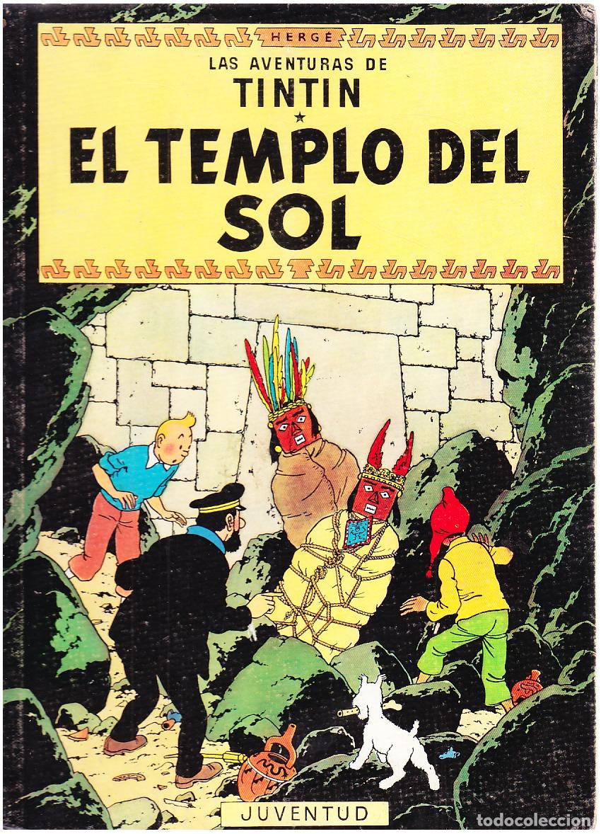 C&oacute;mics: TINTIN EL TEMPLO DEL SOL, 2A SEGUNDA EDICI&Oacute;N , EDITORIAL JUVENTUD, 1961