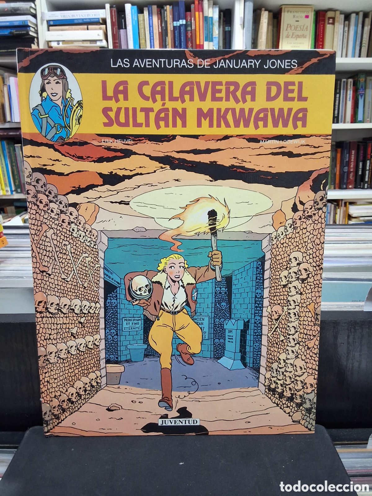 C&oacute;mics: LA CALAVERA DEL SULT&Aacute;N MKWAWA - LAS AVENTURAS DE JANUARY JONES - M. LODEWIJK