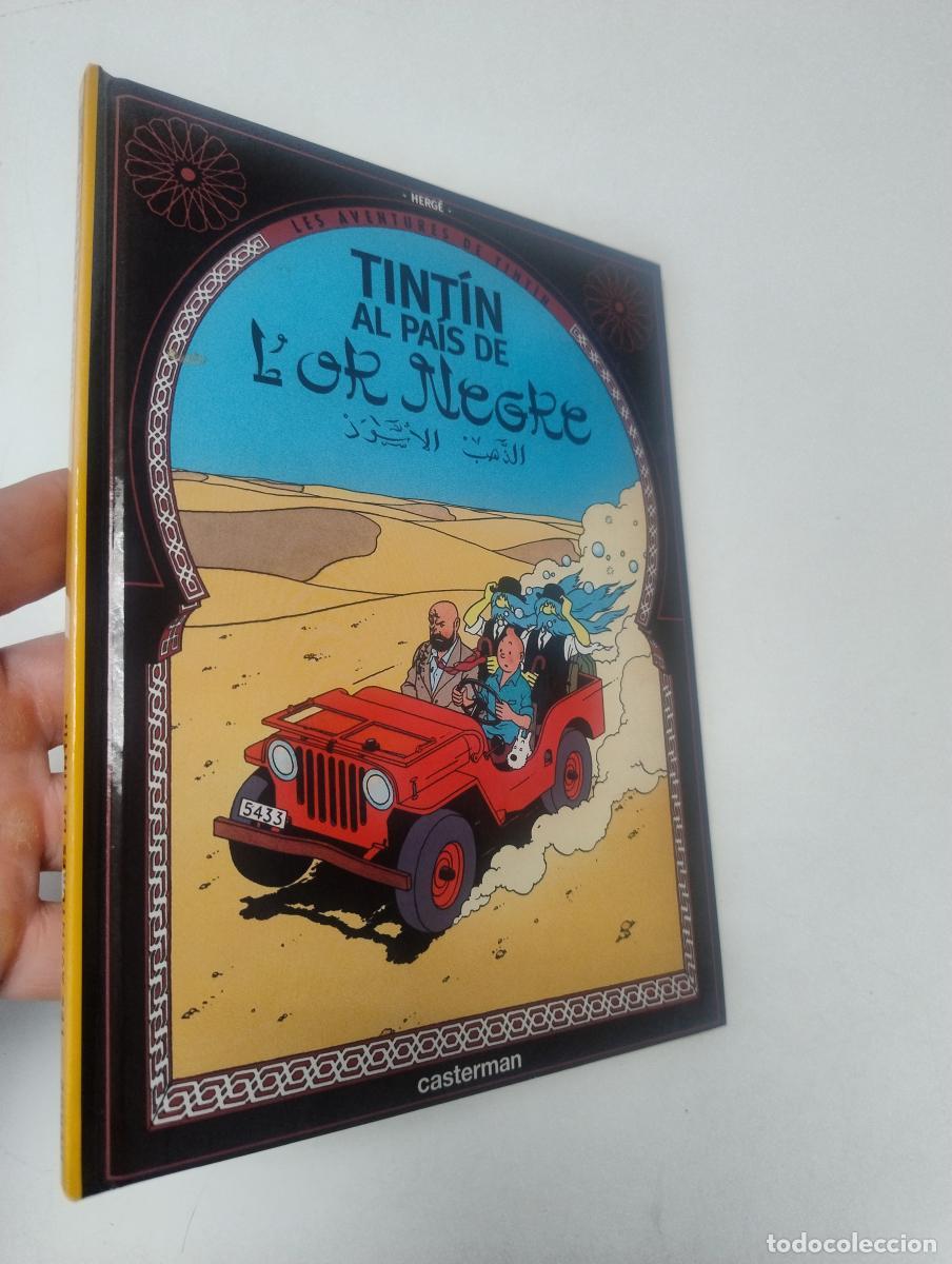 Comics : Tint&iacute;n al pa&iacute;s de l'or negre - Herg&eacute;
