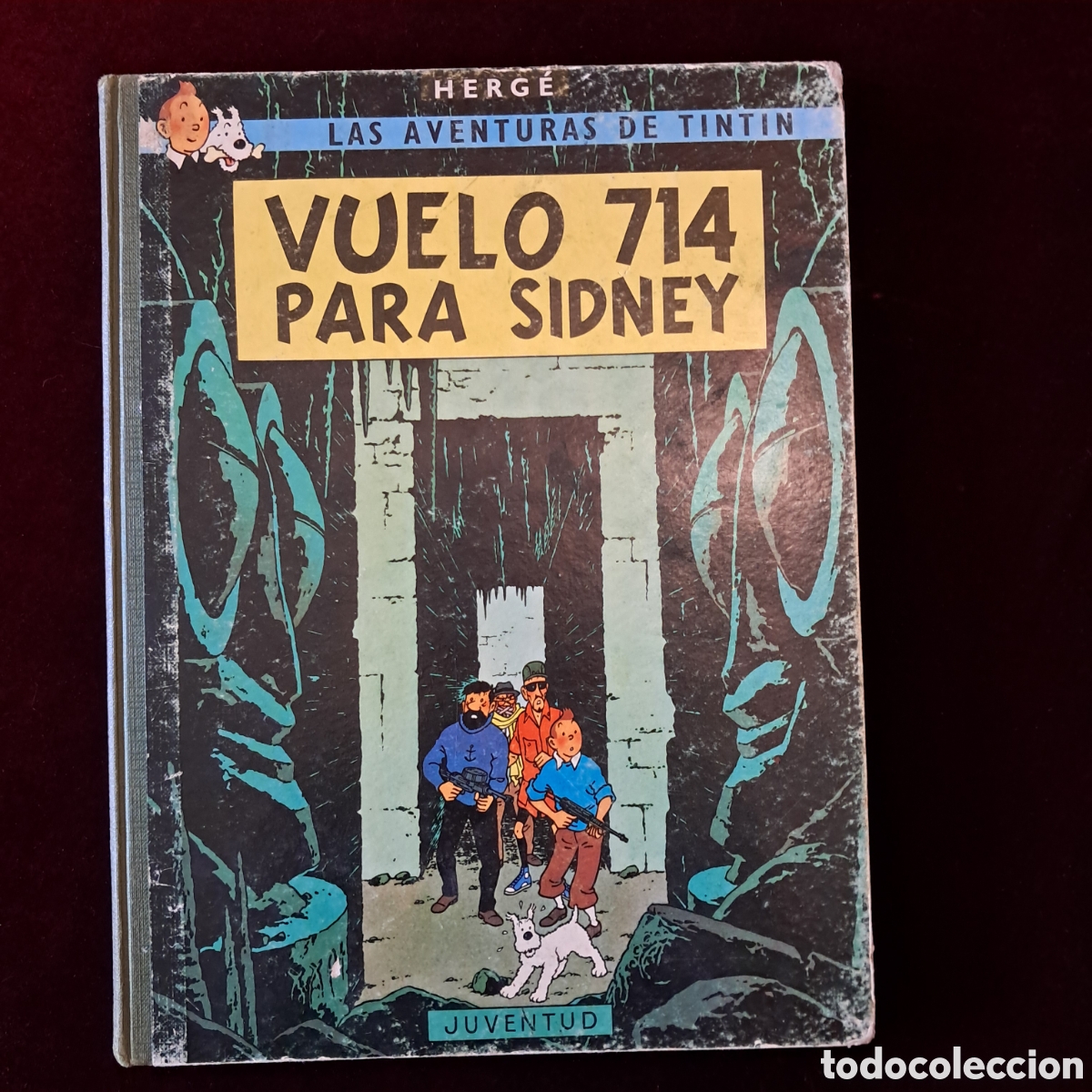 C&oacute;mics: VUELO 714 PARA SIDNEY. 1&ordf; ed. Herg&eacute;. Ed. Juventud 1969