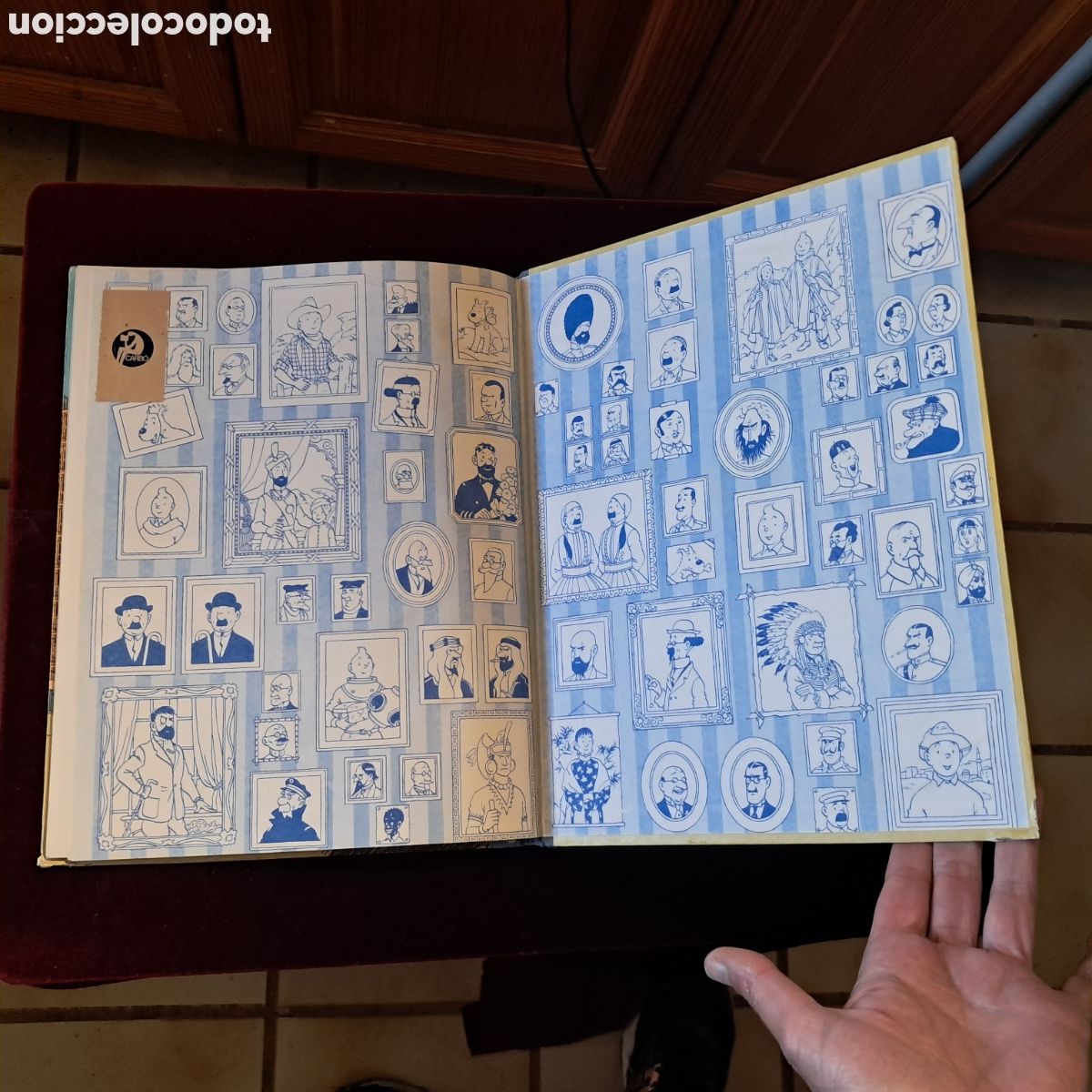 C&oacute;mics: OBJECTIU LA LLUNA. 1&ordf; ed. Herg&eacute;. Ed. Juventud 1968 - Foto 15