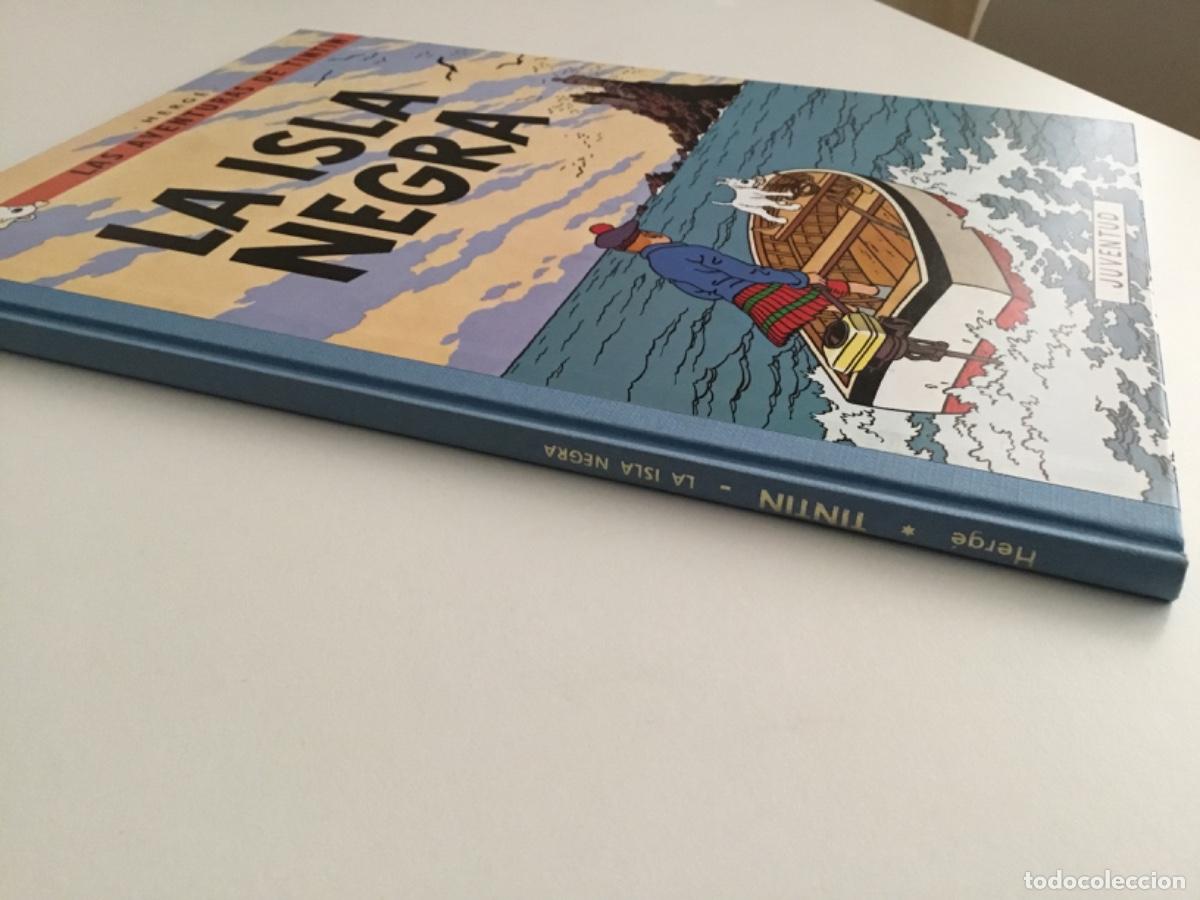 C&oacute;mics: Las aventuras de Tint&iacute;n Herg&eacute; LA ISLA NEGRA Decimotercera edici&oacute;n 1990 impecable Juventud