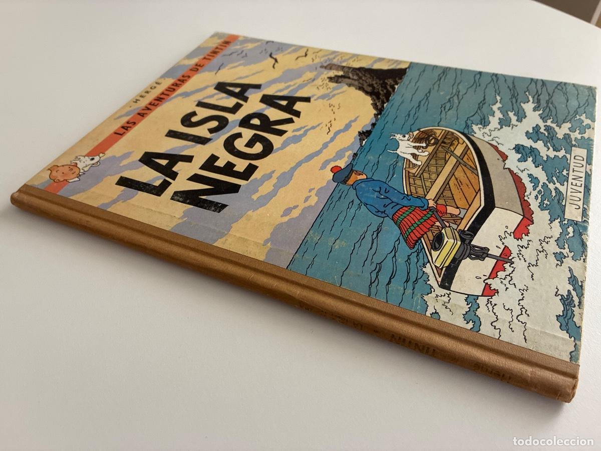 Comics: La Isla Negra Las aventuras de Tintin Herg&eacute; Segunda edici&oacute;n 1967