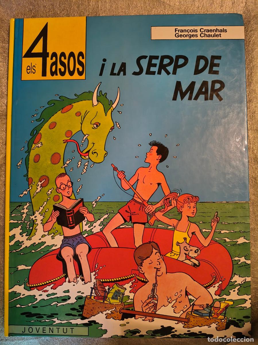 C&oacute;mics: ELS 4 ASOS I LA SERP DE MAR - JOVENTUT 1992