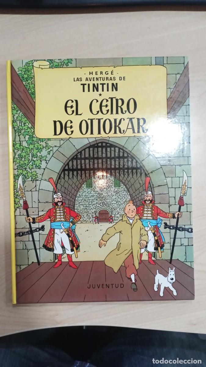 C&oacute;mics: LAS AVENTURAS DE TINTIN EL CETRO DE OTTOKAR - EDITORIAL JUVENTUD 1989 DECIMOTERCERA EDICI&Oacute;N