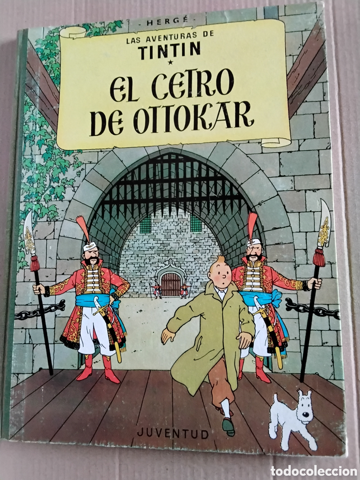 C&oacute;mics: LAS AVENTURAS DE TINTIN. EL CETRO DE OTTOKAR. HERG&Eacute;. 2&ordf; EDICI&Oacute;N 1964