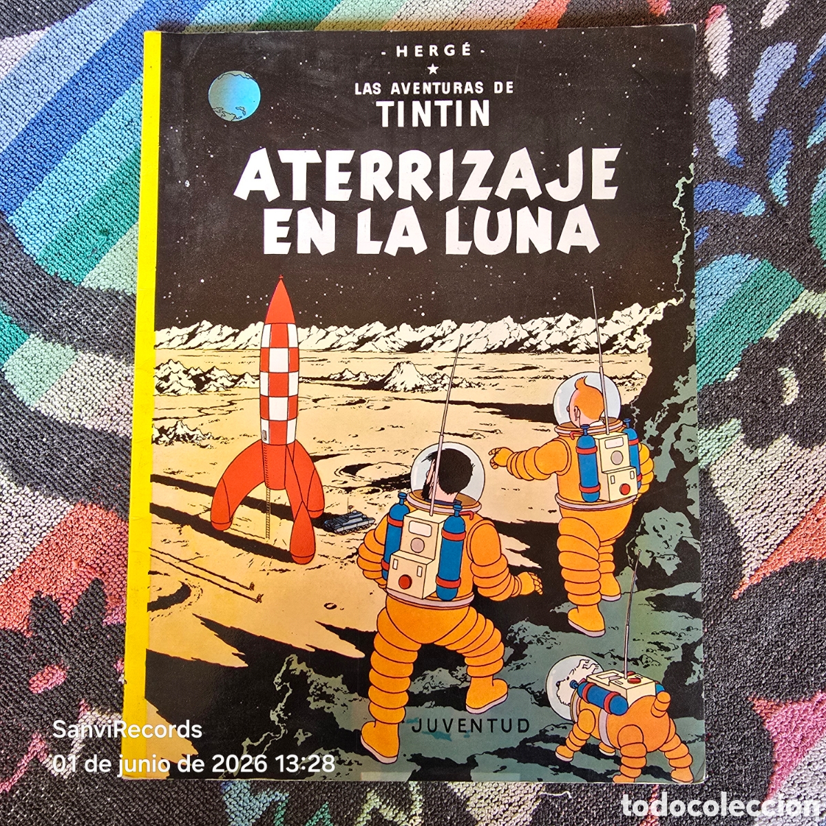 C&oacute;mics: LAS AVENTURAS DE TINTIN: ATERRIZAJE EN LA LUNA (HERG&Eacute;) (JUVENTUD)