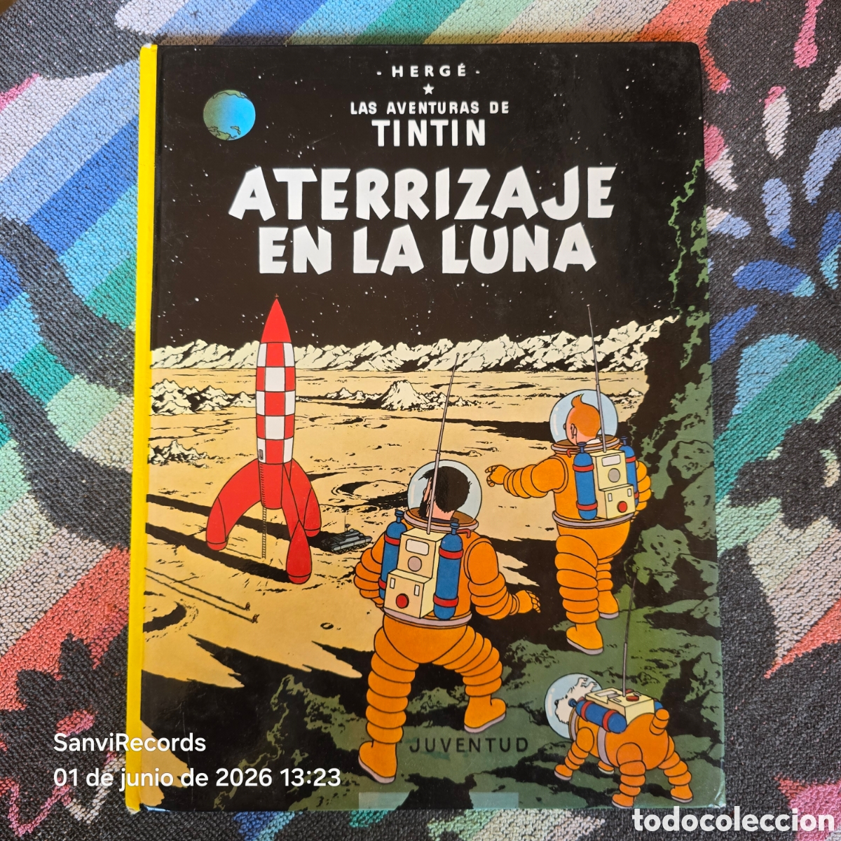Fumetti: LAS AVENTURAS DE TINTIN: ATERRIZAJE EN LA LUNA (HERG&Eacute;) (JUVENTUD)