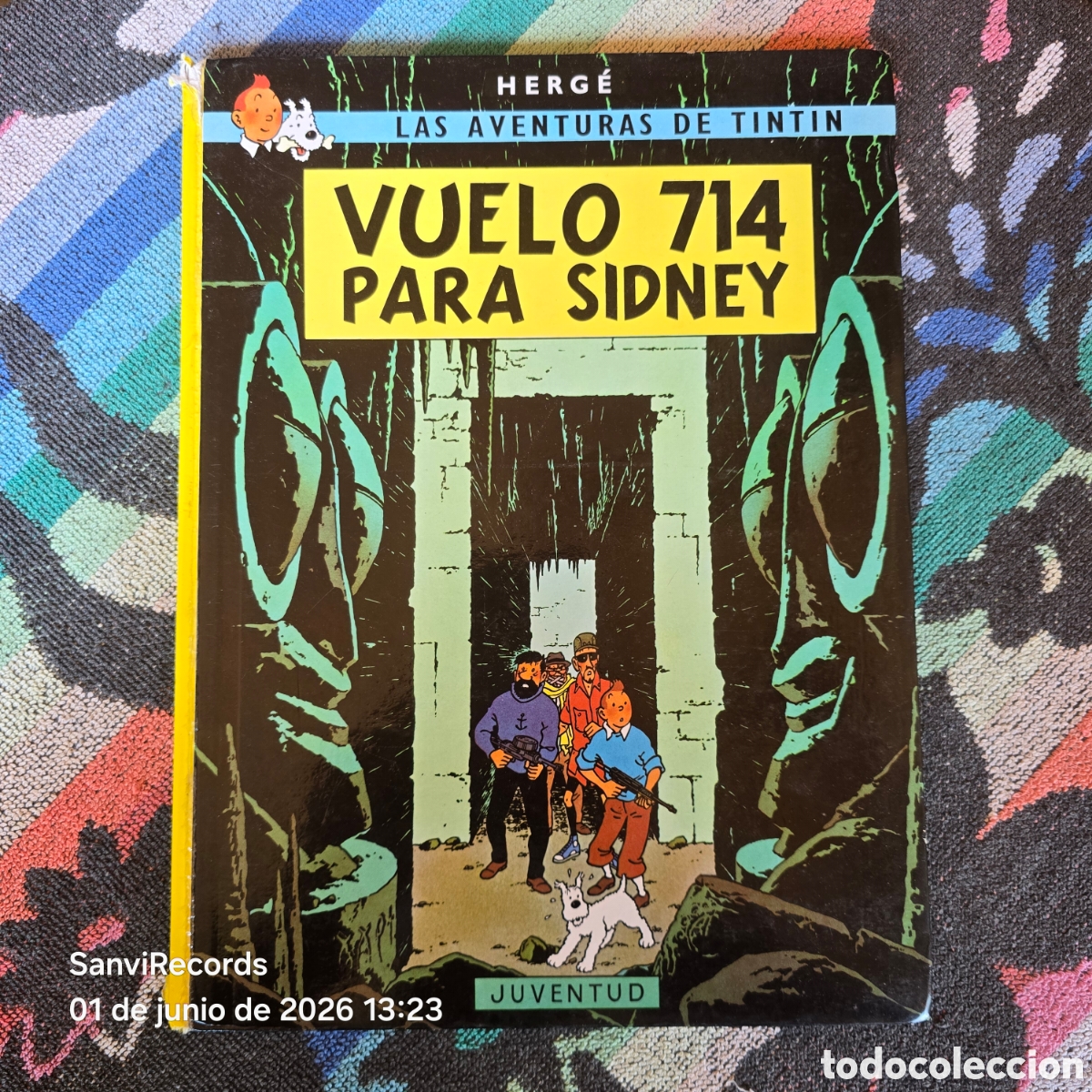 Fumetti: LAS AVENTURAS DE TINTIN: VUELO 714 PARA SIDNEY (HERG&Eacute;) (JUVENTUD)