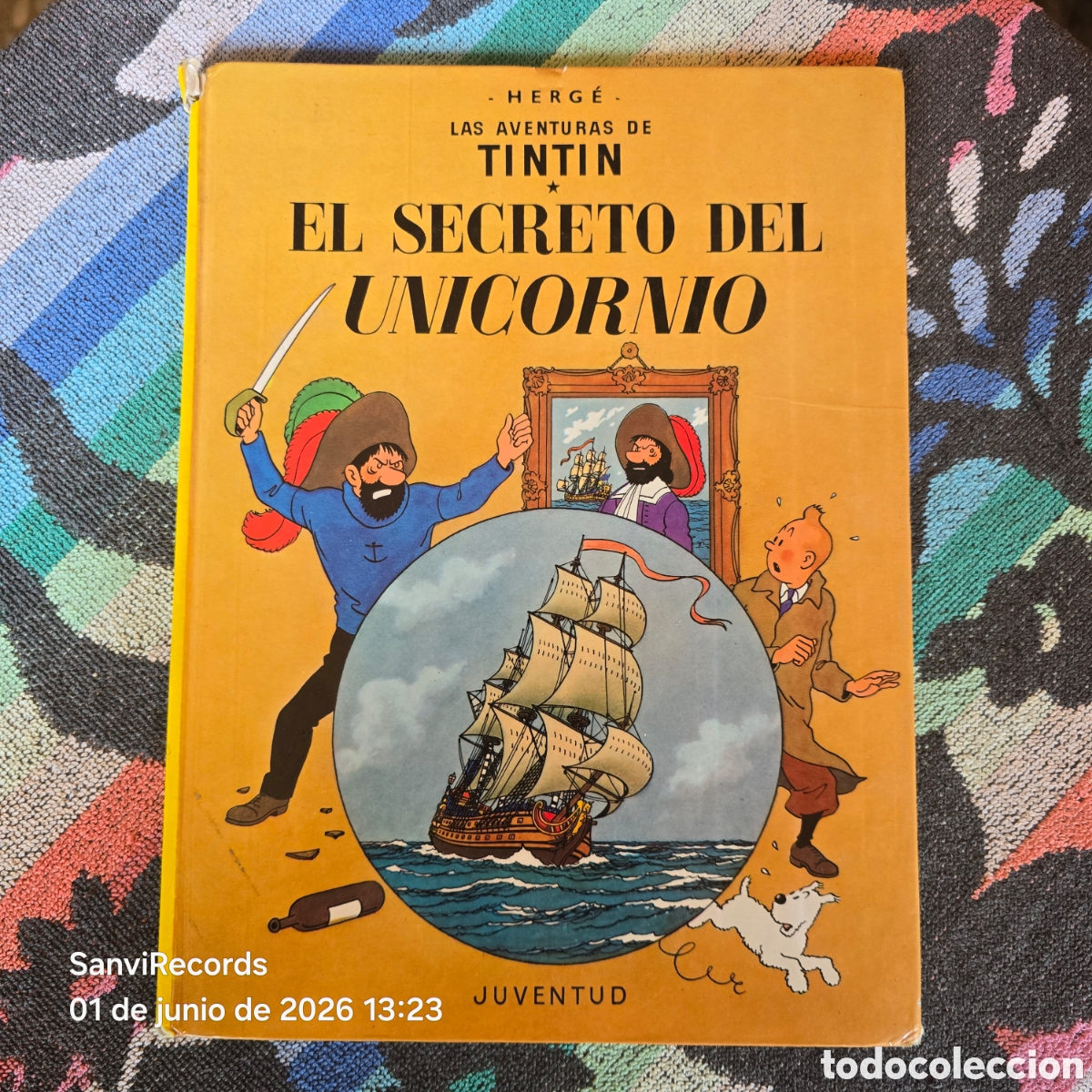 Fumetti: LAS AVENTURAS DE TINTIN: EL SECRETO DEL UNICORNIO (HERG&Eacute;) (JUVENTUD)