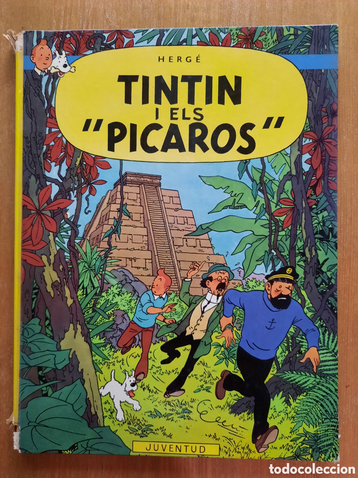 Fumetti: Tintin i els Picaros. 1a. Edici&oacute;n 1976. En Catal&agrave;. Ed. Juventud