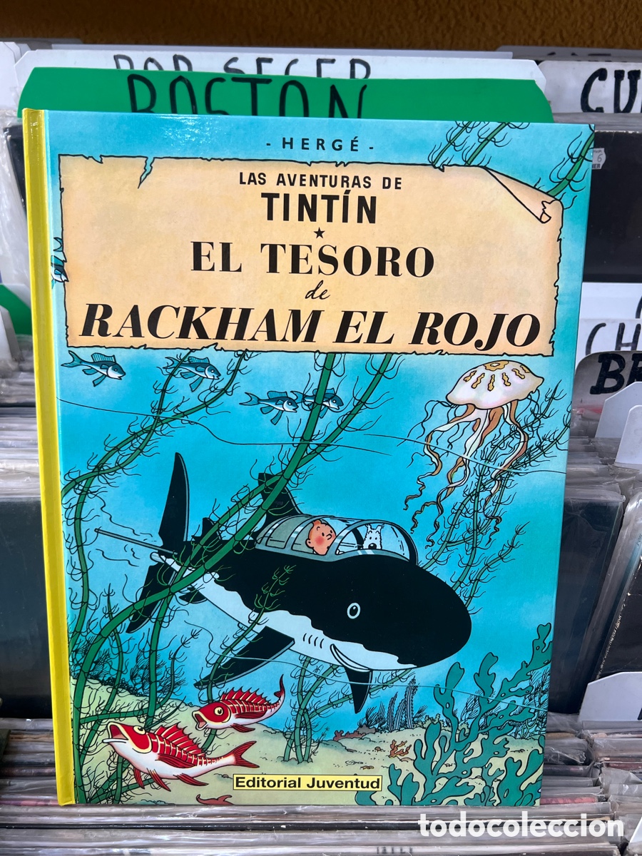 C&oacute;mics: Las aventuras de tint&iacute;n El tesoro de Rackham el rojo