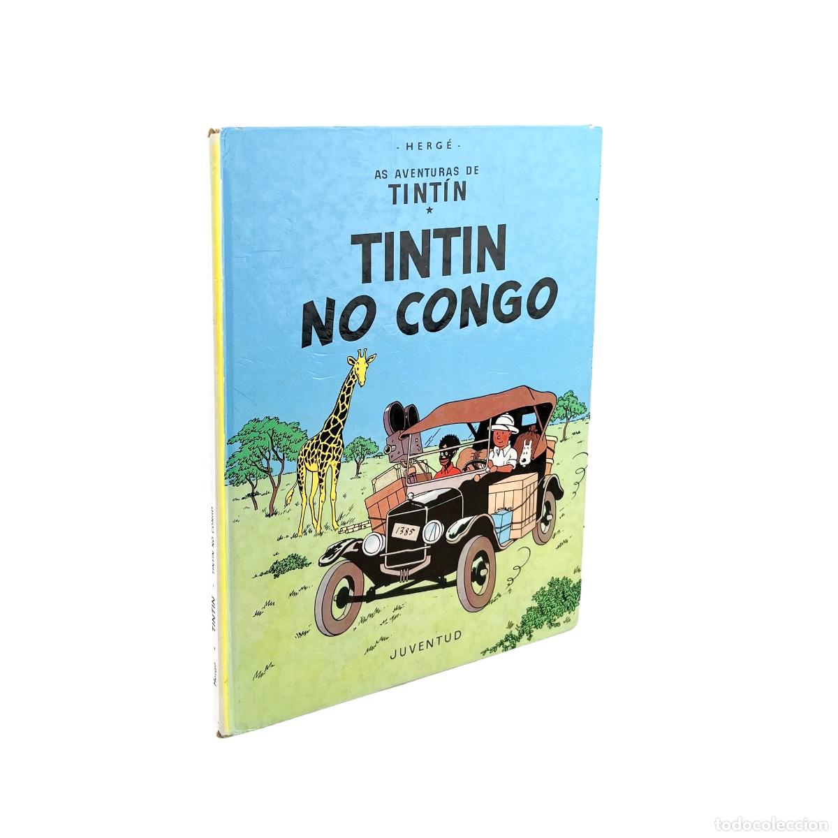 C&oacute;mics: As Aventuras de Tint&iacute;n, Tint&iacute;n no Congo, Herg&eacute;