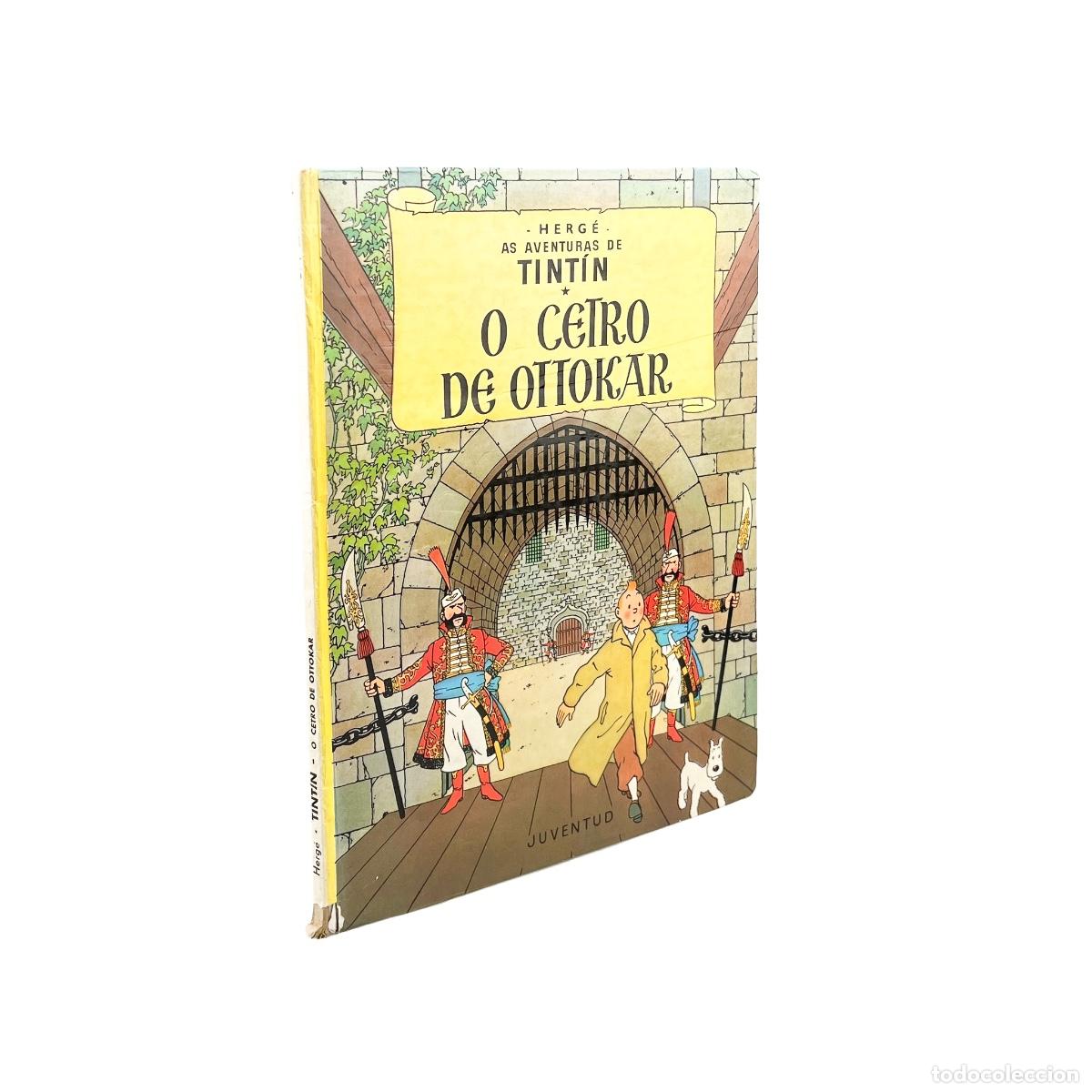 C&oacute;mics: As Aventuras de Tint&iacute;n, O Cetro de Ottokar, Herg&eacute;