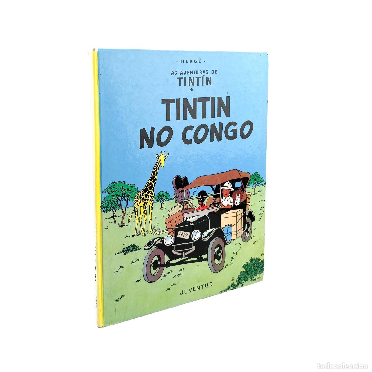 C&oacute;mics: As Aventuras de Tint&iacute;n, Tint&iacute;n no Congo, Herg&eacute;