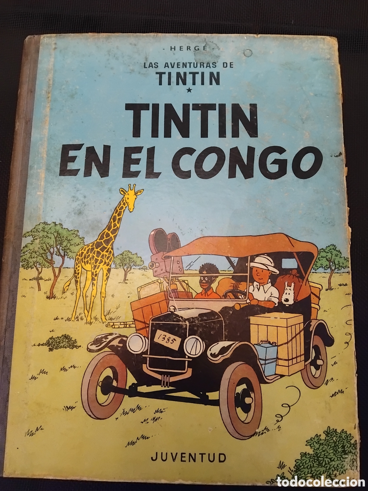 C&oacute;mics: Tintin en el Congo Primera Edici&oacute;n