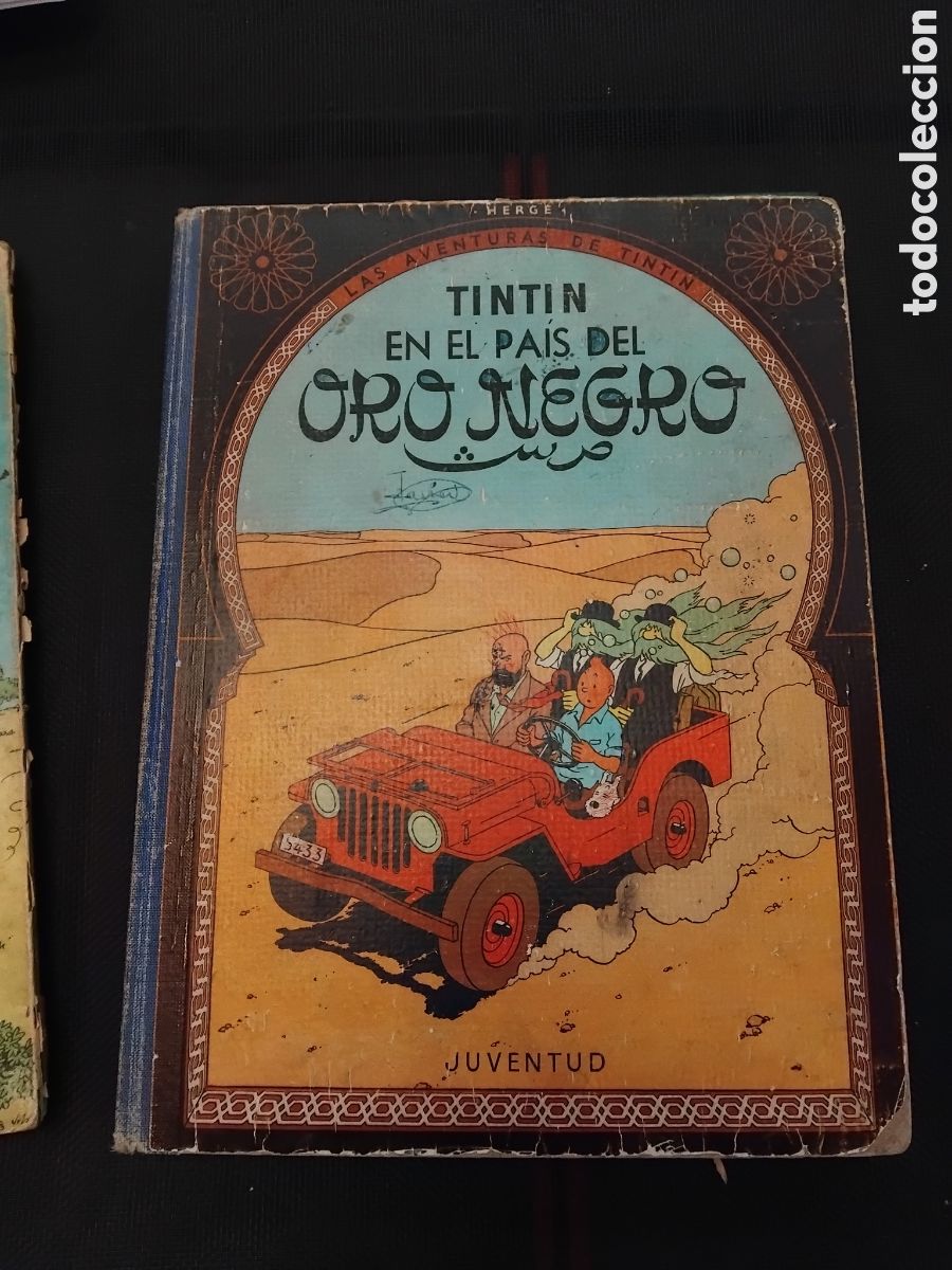 C&oacute;mics: Tintin en el Pa&iacute;s del Oro Negro