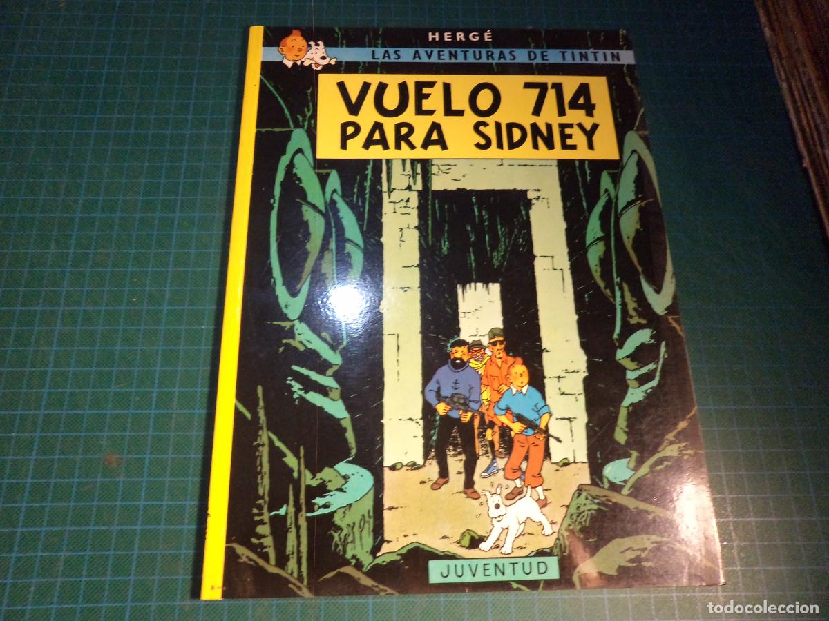 Comics: Tintin. Vuelo 714 a Sidney. Juventud. 14&ordf; edicion 1996. Rustica