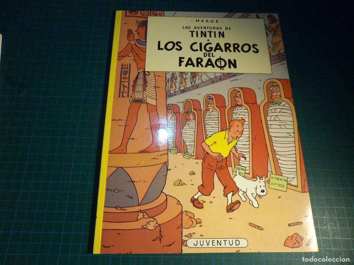 Comics: Tintin. Los cigarros del faraon. Juventud. 16&ordf; edicion 1996. Rustica.