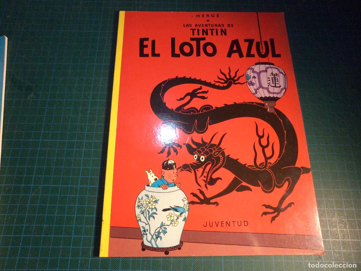 Comics: Tintin. El loto azul. Juventud. 16&ordf; edicion 1996. Rustica.