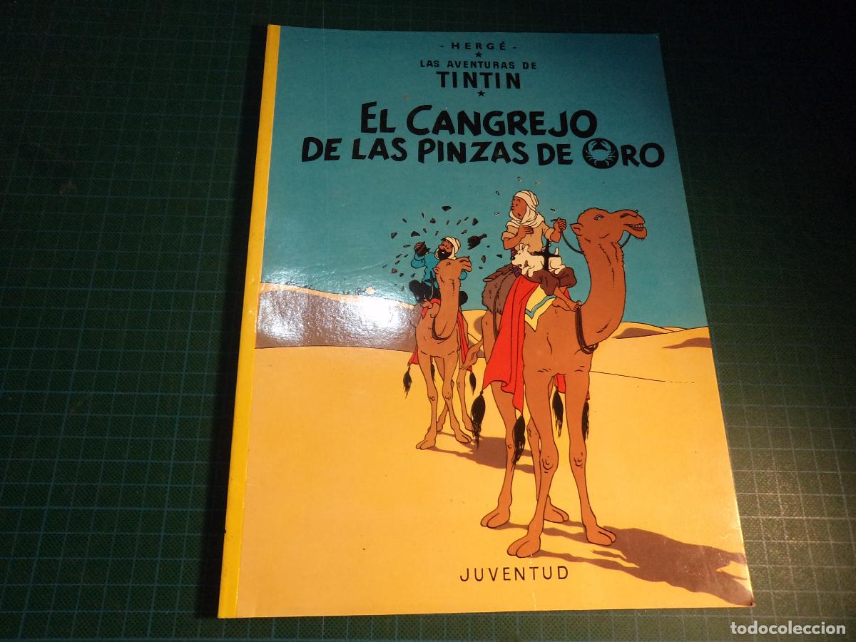 C&oacute;mics: Tintin. El cangrejo de las pinzas de oro. Juventud. 15&ordf; edicion 1996. Rustica.