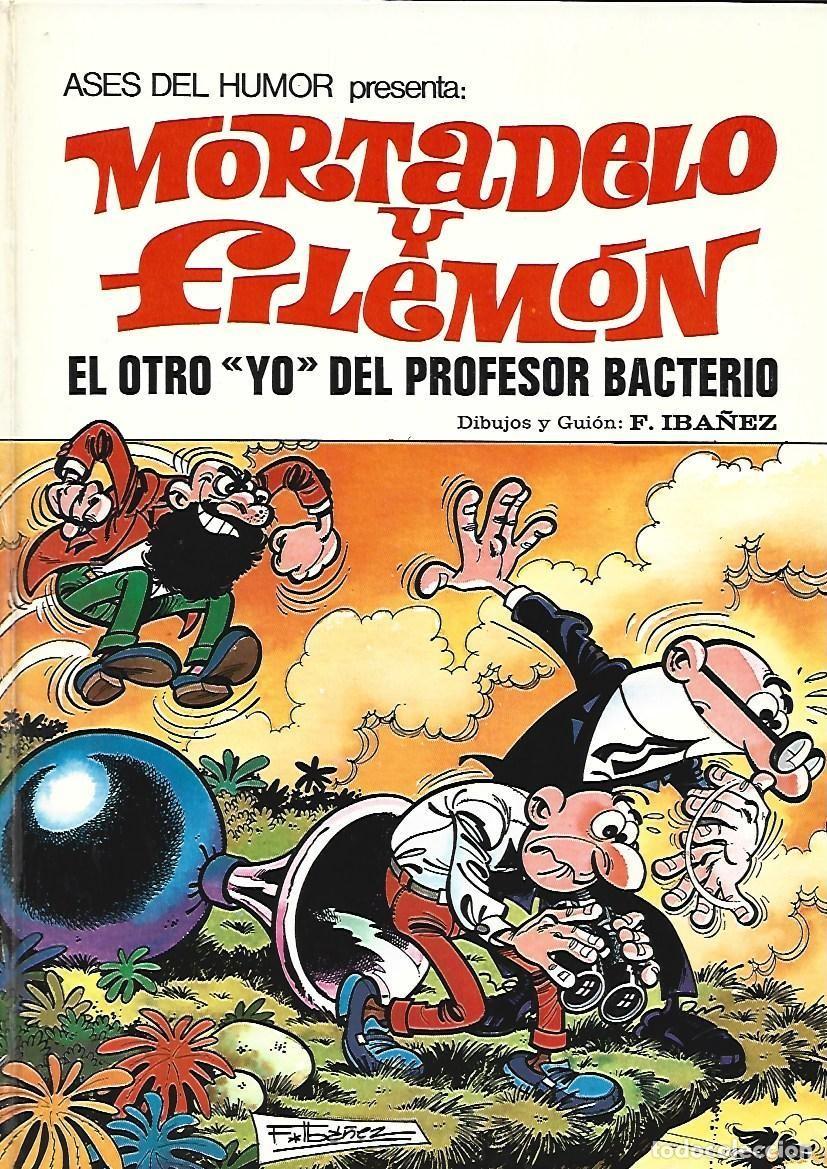 C&oacute;mics: Ases del humor, 24: el otro yo del profesor Bacterio, 1973, Bruguera, primera edici&oacute;n, muy buen esta