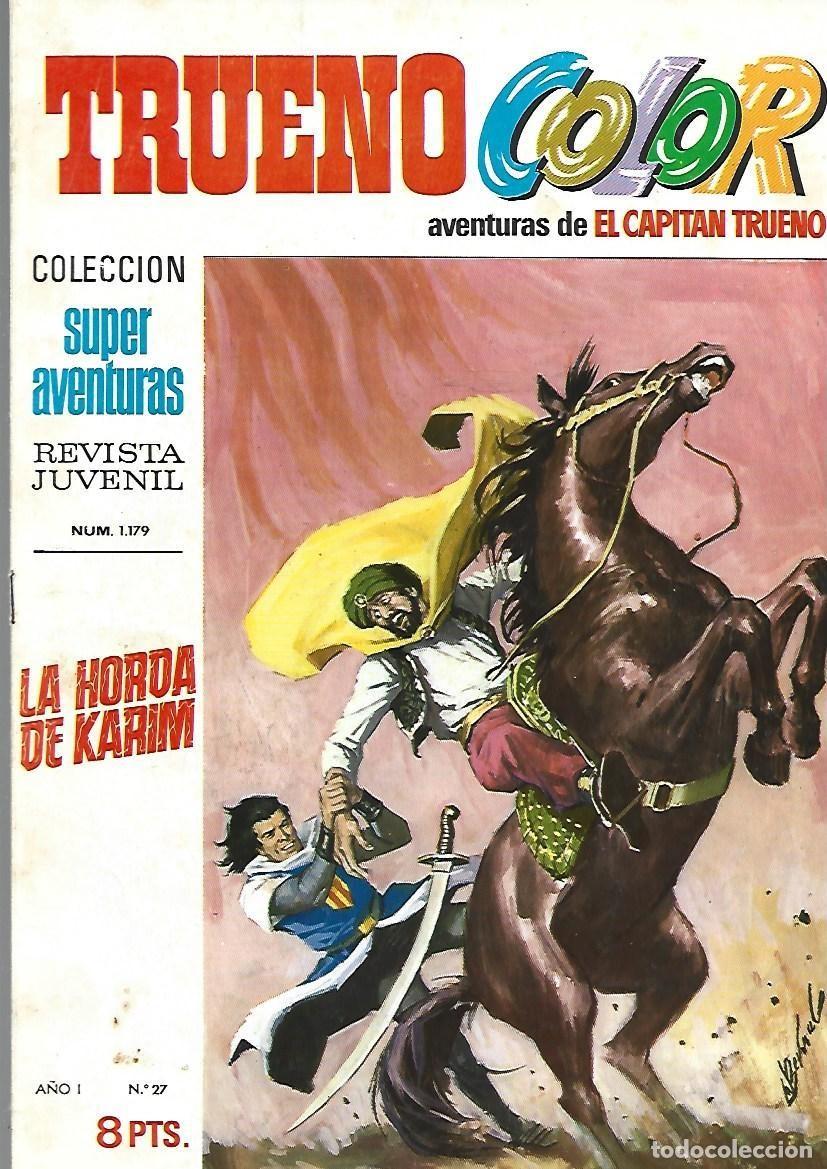 C&oacute;mics: Trueno Color, 27: la horda de Karim, 1969, Bruguera