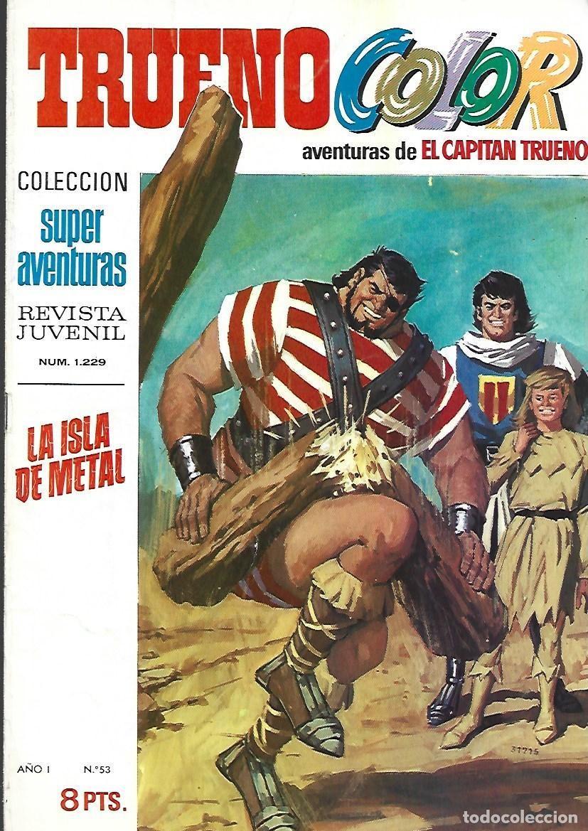 C&oacute;mics: Trueno color 53: la isla de metal, 1970, Bruguera, muy buen estado