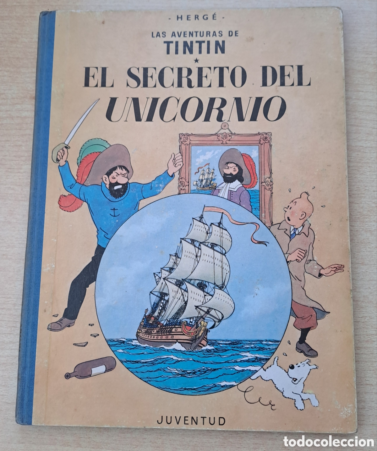 C&oacute;mics: TINTIN EL SECRETO DEL UNICORNIO HERGE SEGUNDA EDICION