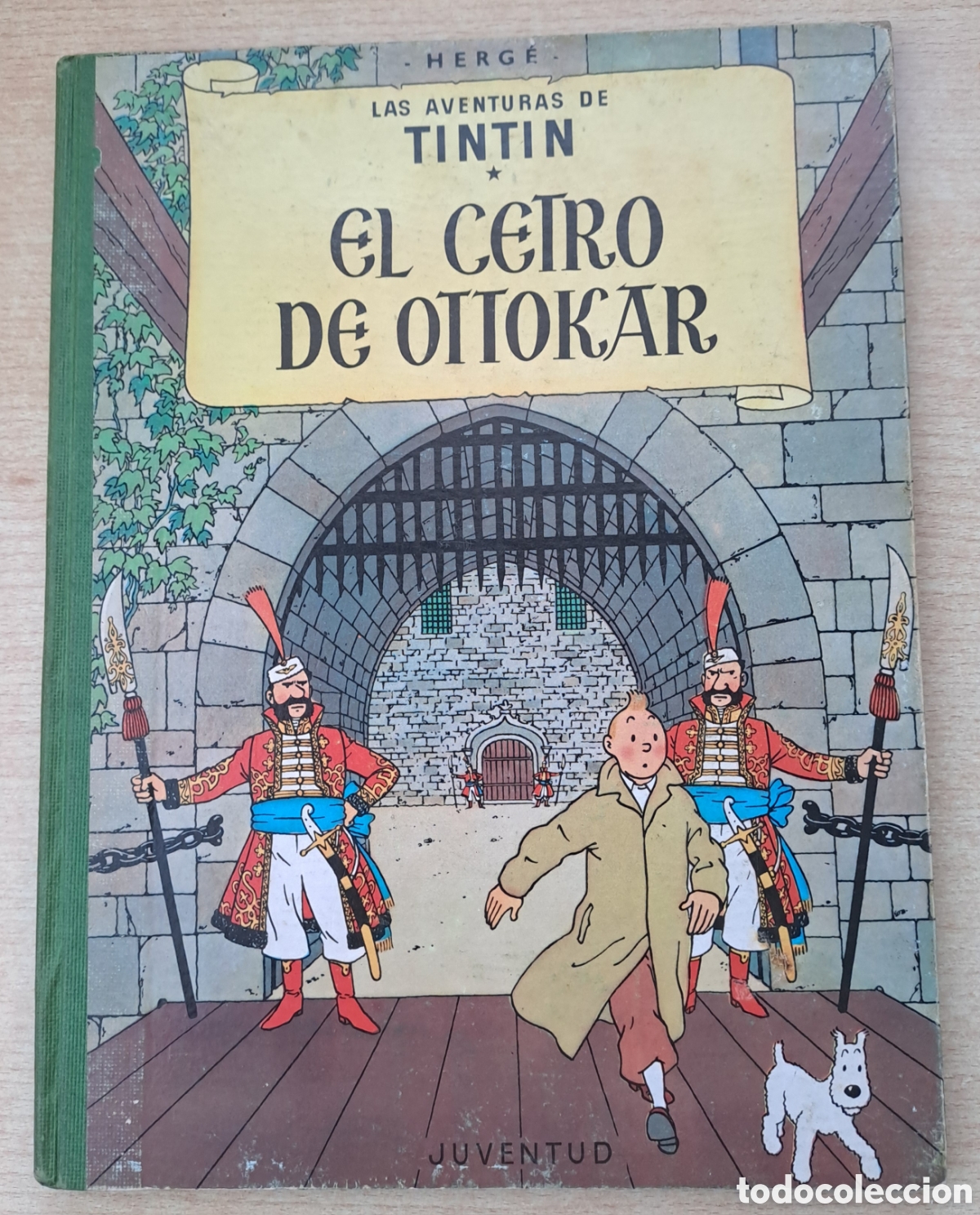 C&oacute;mics: TINTIN EL CETRO DE OTTOKAR HERGE SEGUNDA EDICION