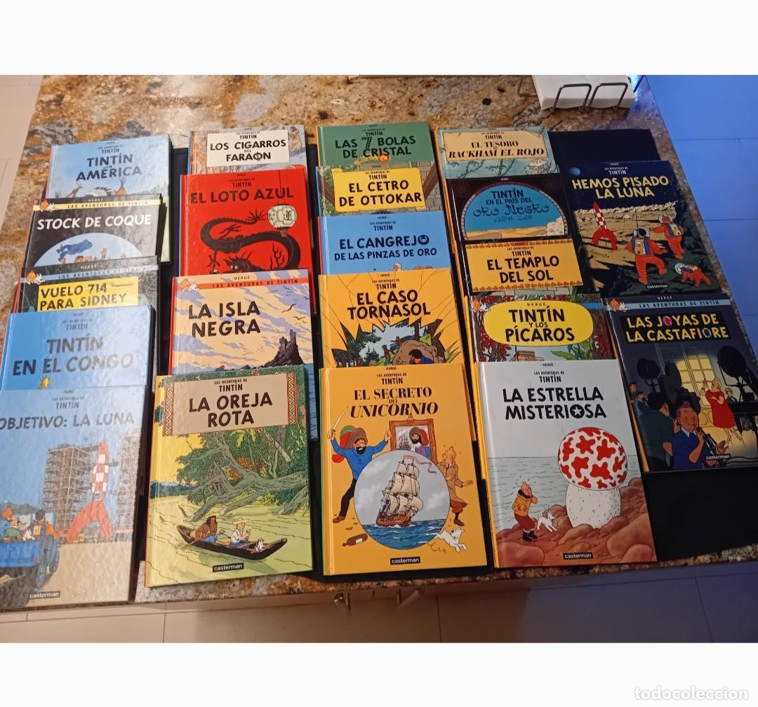 C&oacute;mics: LIBROS DE LA COLECCION DE TINTIN (HERGE) - Foto 1