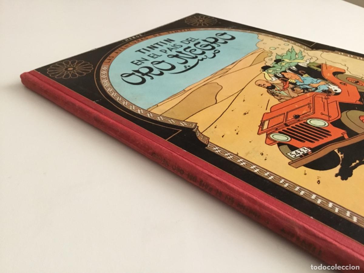 C&oacute;mics: La aventuras de TINT&Iacute;N En el Pa&iacute;s del Oro Negro tercera edici&oacute;n 1967 Juventud HERG&Eacute;