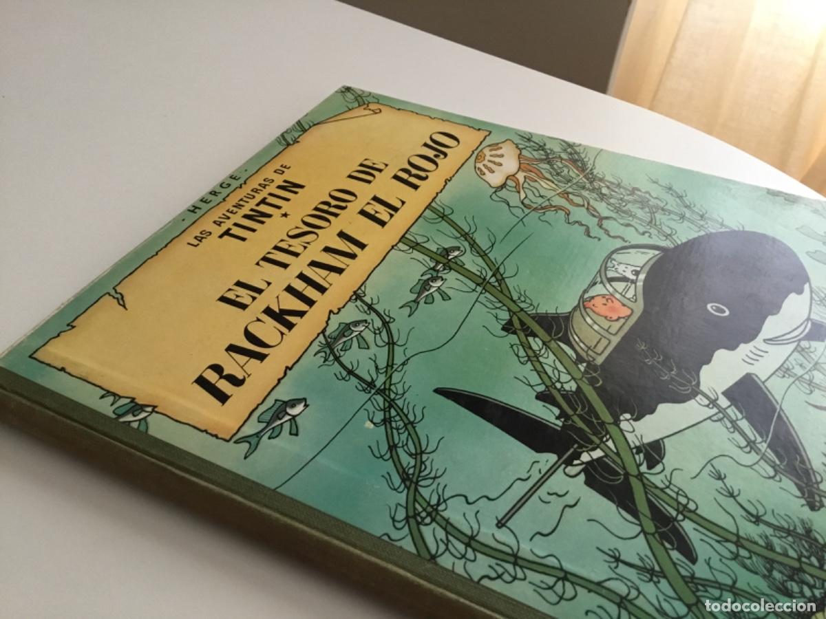 C&oacute;mics: Las Avventuras de Tint&iacute;n El tesoro de Rackham el Rojo: Cuarta edici&oacute;n 1967 juventud Herge