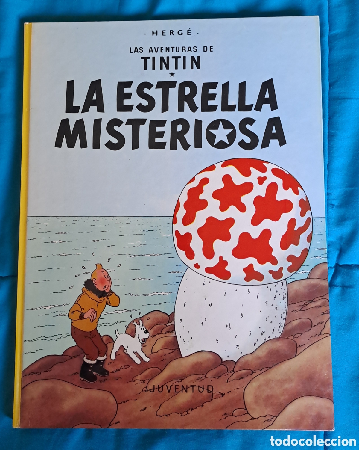 C&oacute;mics: Tintin y La Estrella Misteriosa ERROR Impresi&oacute;n Contraportadas est&aacute;n invertidas