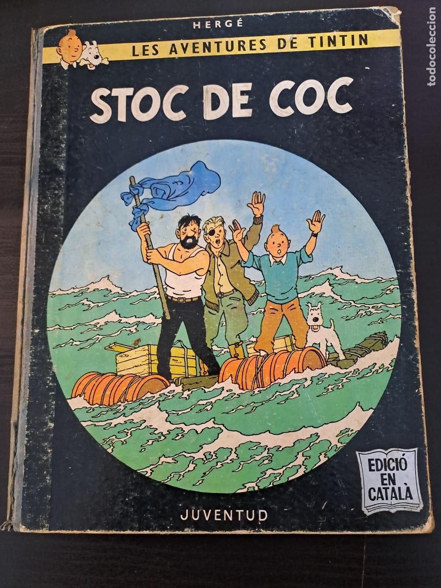 C&oacute;mics: TINTIN EN CATAL&Agrave;-STOC DE COC-EDITORIAL JUVENTUD-1&ordf;EDICI&Oacute; 1967