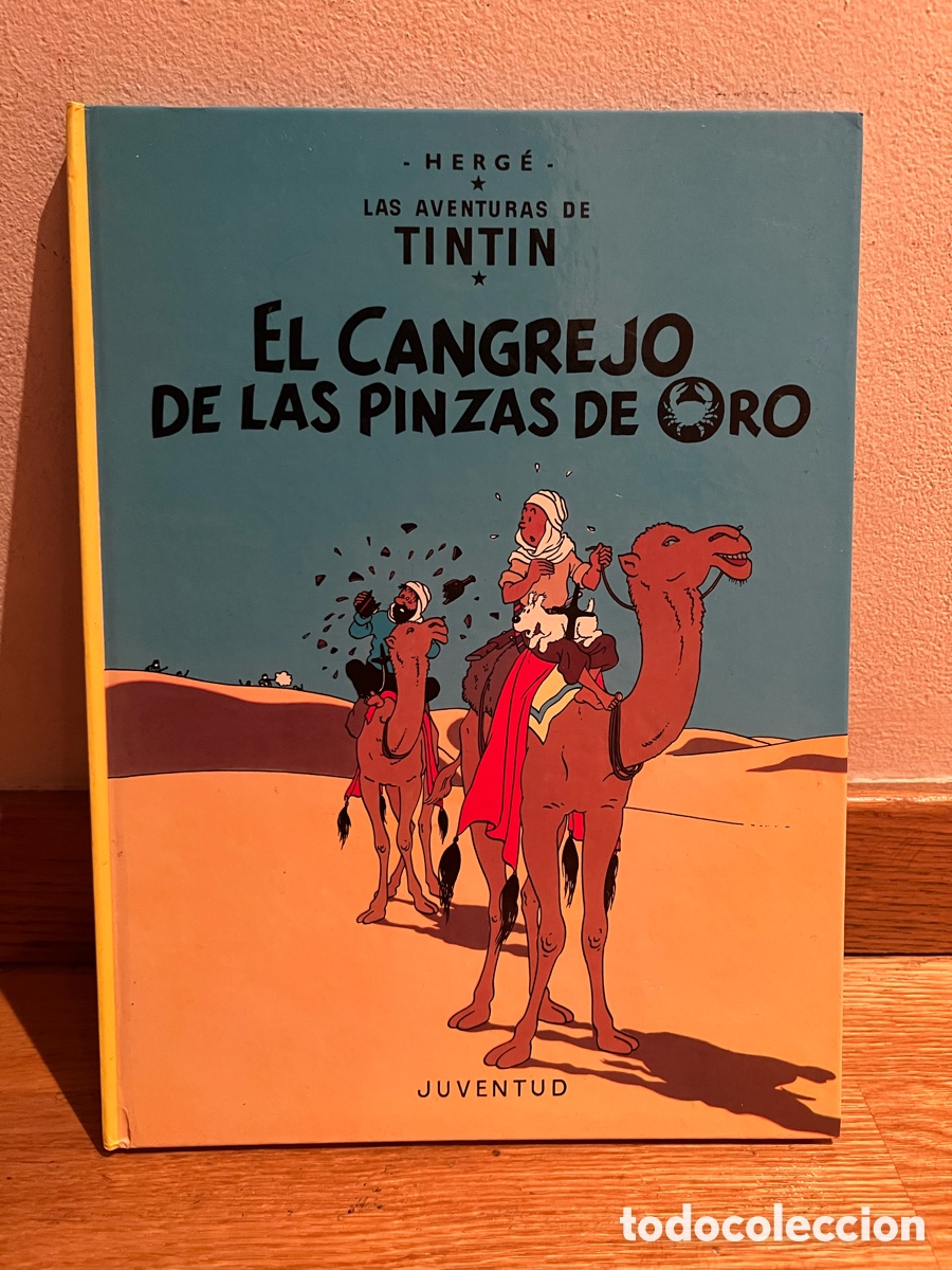 C&oacute;mics: Las aventuras de Tint&iacute;n El cangrejo de las pinzas de oro