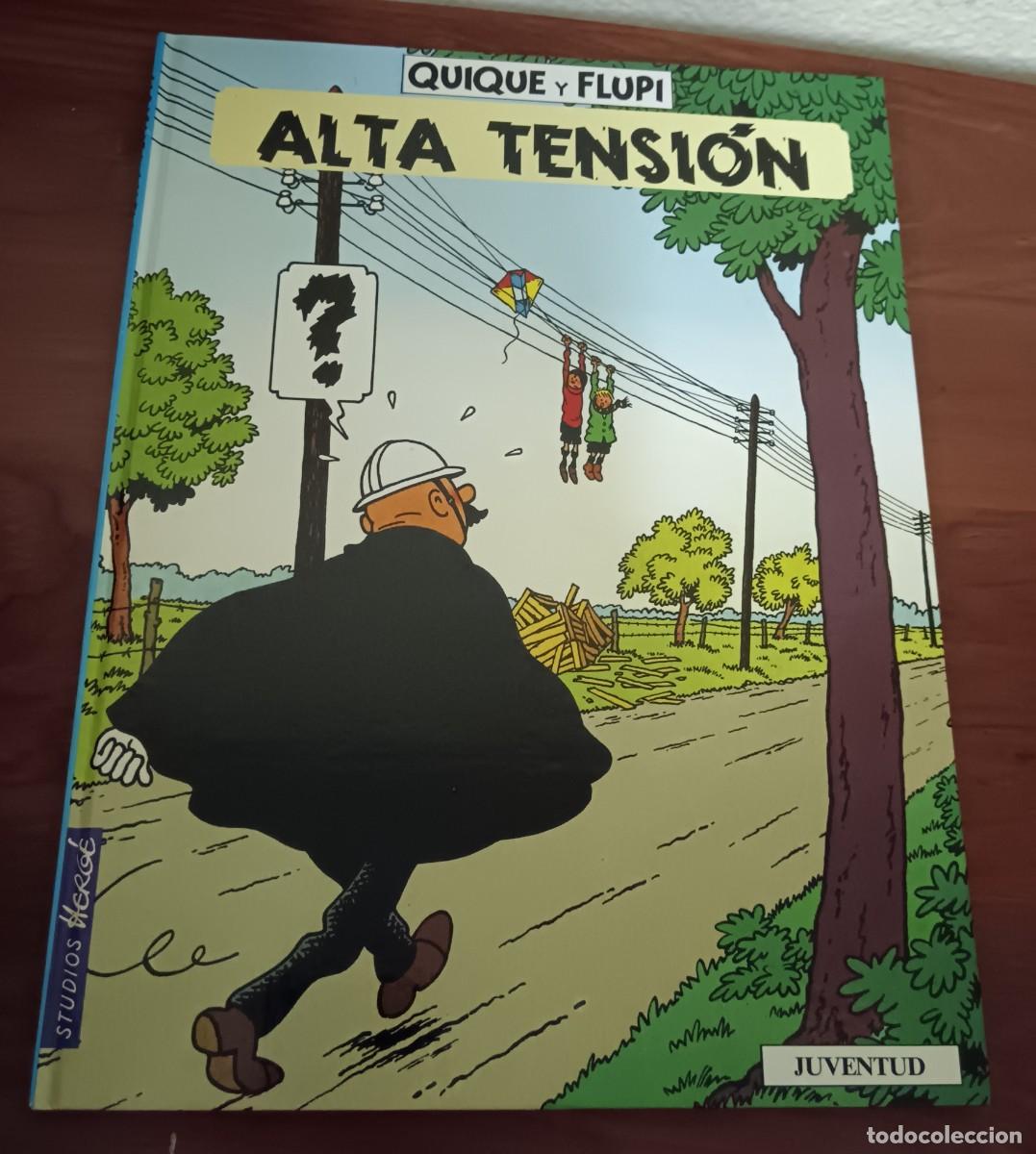 C&oacute;mics: ALTA TENSI&Oacute;N QUIQUE Y FLUPE EDITORIAL JUVENTUD A&Ntilde;O 1991 1&ordf; EDICI&Oacute;N TAPA DURA