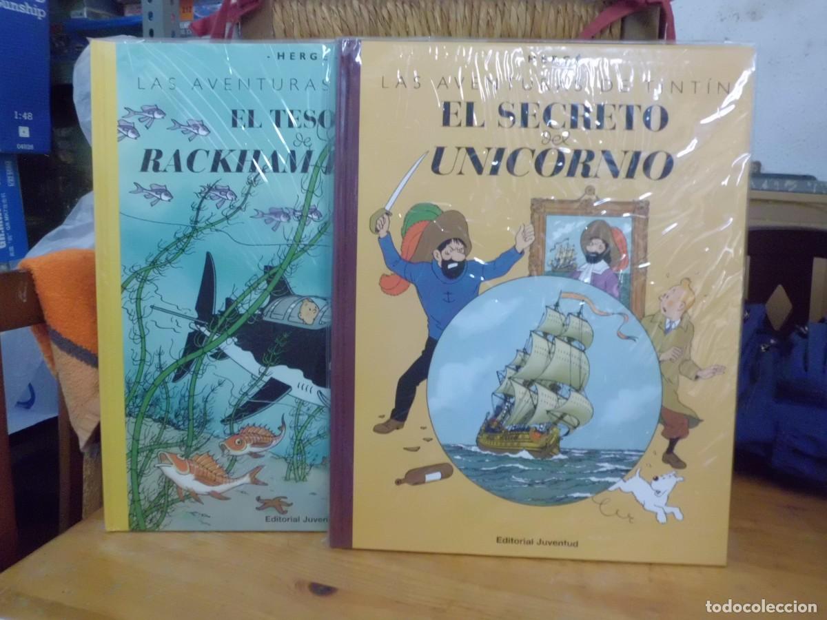 C&oacute;mics: Tintin El secreto del Unicornio y El Tesoro de Rackham el Rojo Gran formato
