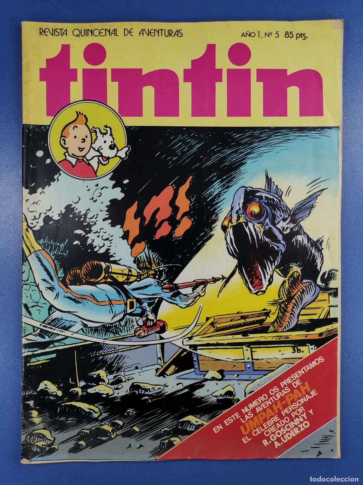 C&oacute;mics: TINTIN - REVISTA QUINCENAL - A&Ntilde;O 1 - n&ordm; 5 - UMPAH-PAH (Goscinny/Uderzo)