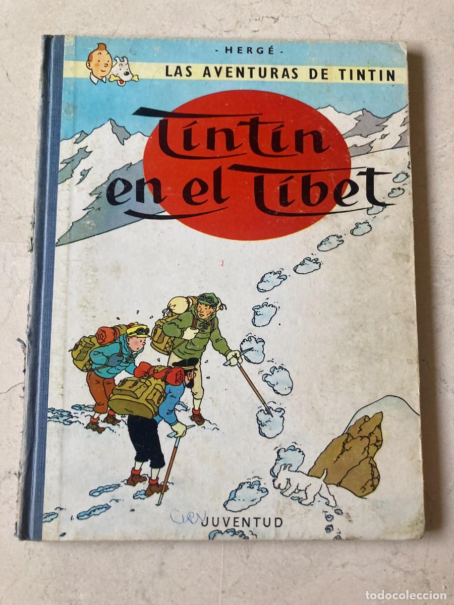 C&oacute;mics: Libro LAS AVENTURAS DE TINTIN - TINTIN EN EL TIBET / HERGE - EDICI&Oacute;N 1965