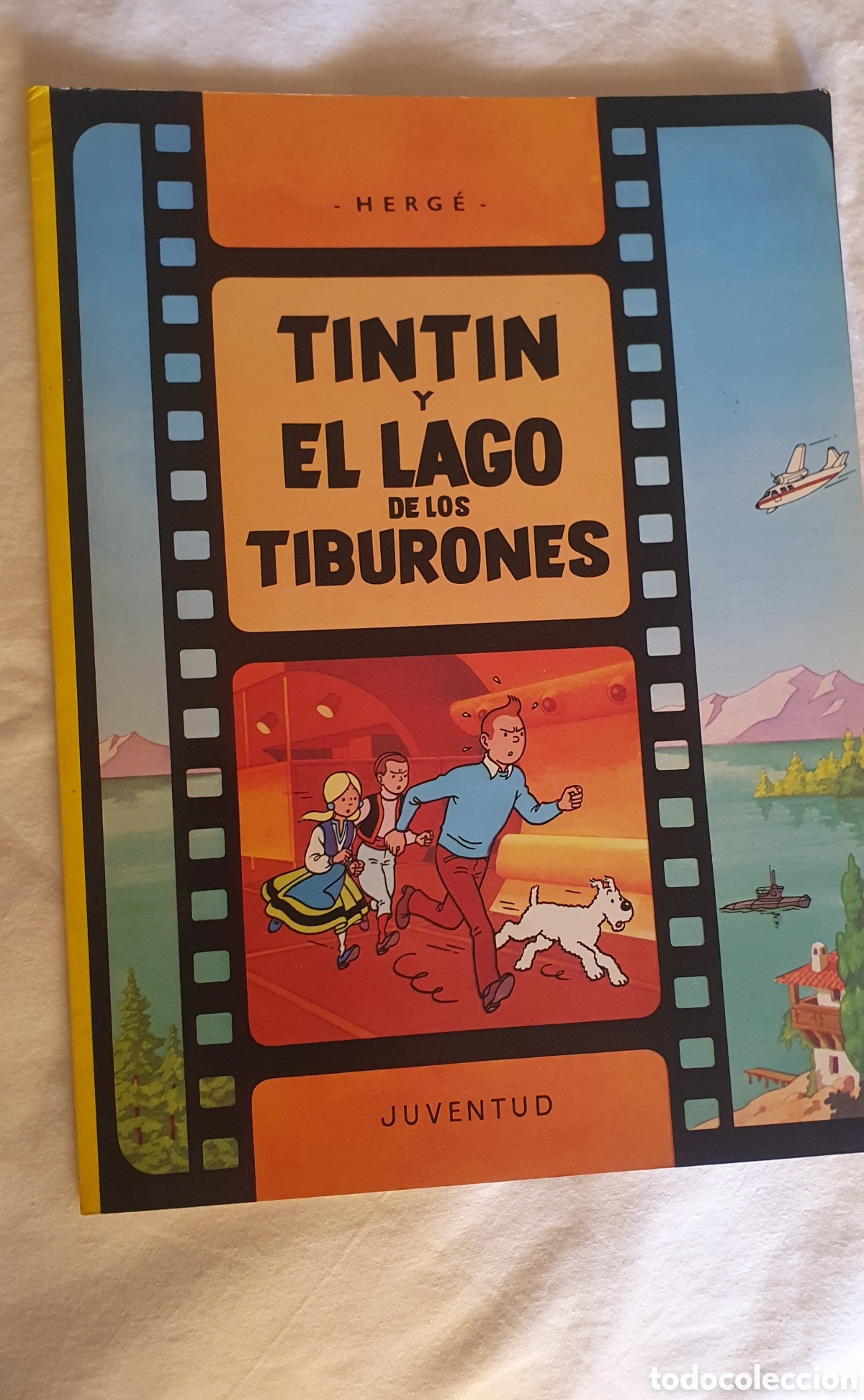 C&oacute;mics: C&oacute;mic:Tintin y el lago de los tiburones 1988