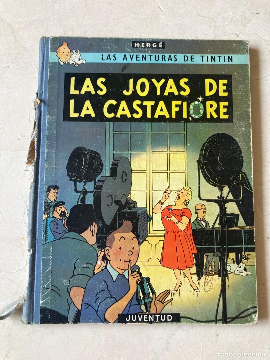 C&oacute;mics: Libro LAS AVENTURAS DE TINTIN - LAS JOYAS DE LA CASTAFIORE / HERGE - 1&ordf; PRIMERA EDICI&Oacute;N ABRIL 1964